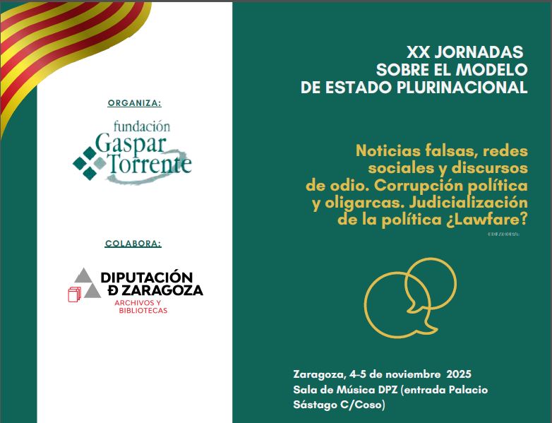 XX JORNADAS SOBRE EL MODELO DE ESTADO PLURINACIONAL